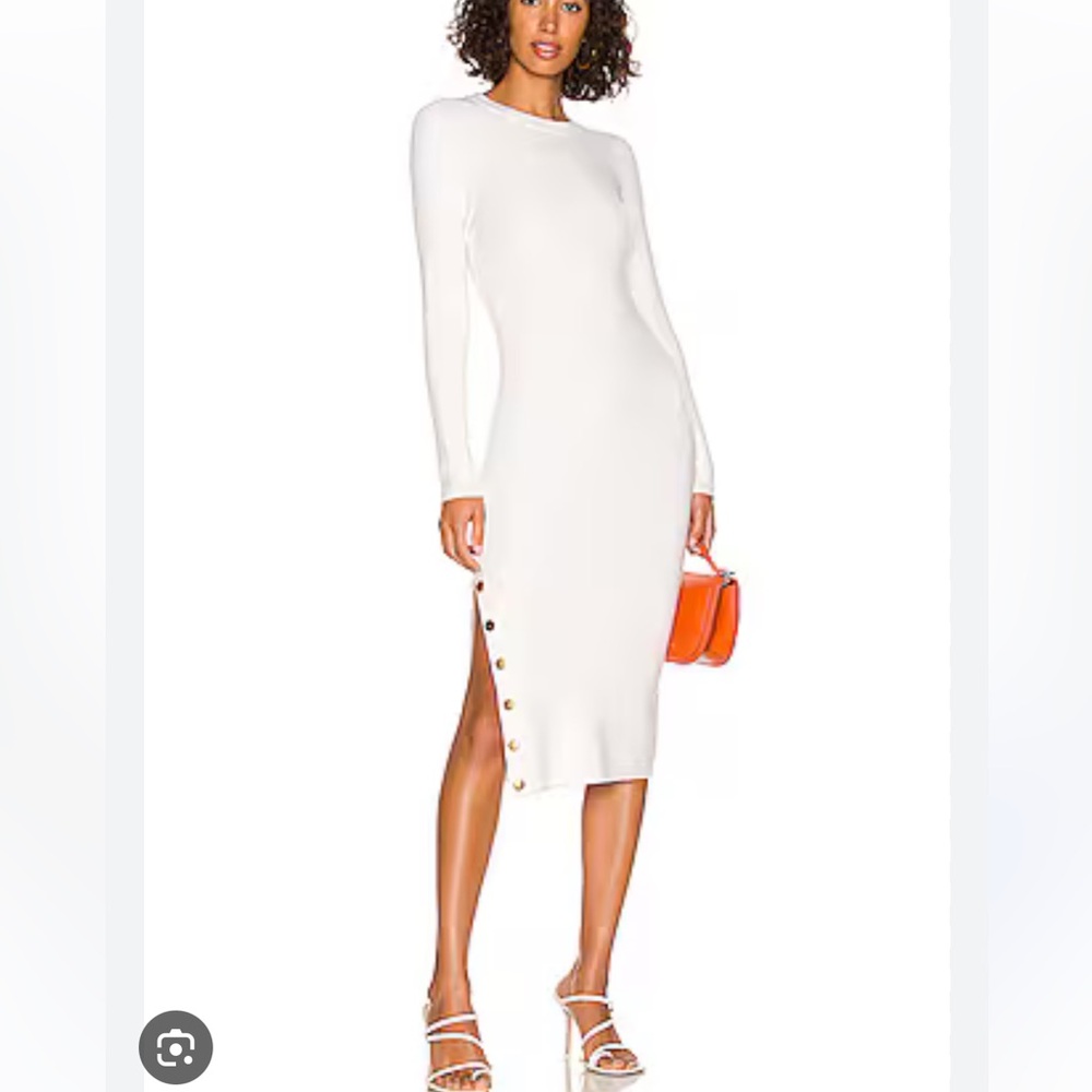 Alice and Olivia Jenner Crew Neck Dress